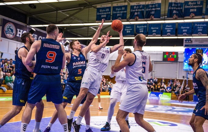 A.Mikalauskas sužaidė solidžias rungtynes  (FIBA Europe nuotr.)