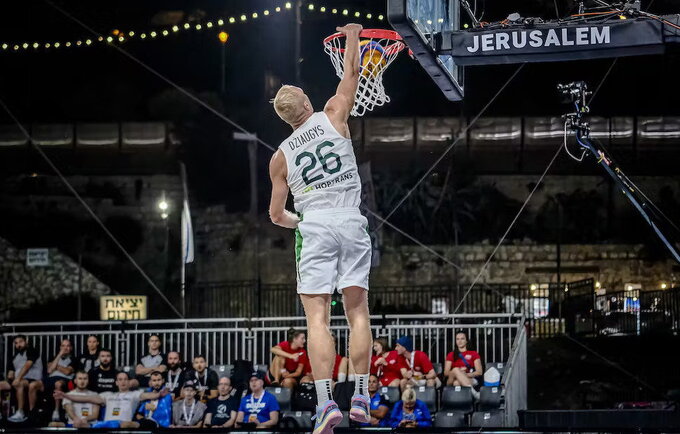 Lietuviai pasiekė pergalę (FIBA nuotr.)