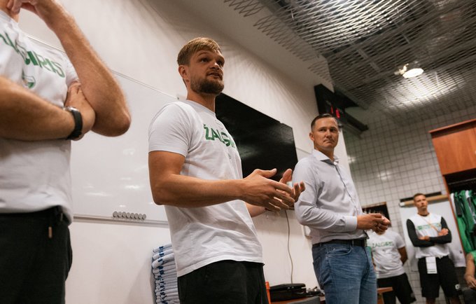 T.Sabonis vadovauja komandai (Žalgirio nuotr.)