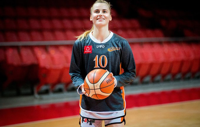 L.Jurčiūtė sužaidė karjeros rungtynes (Klubo nuotr.)