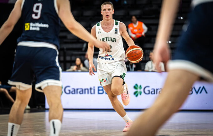J.Kukta nenuvedė rinktinės iki pusfinalio (FIBA nuotr.)