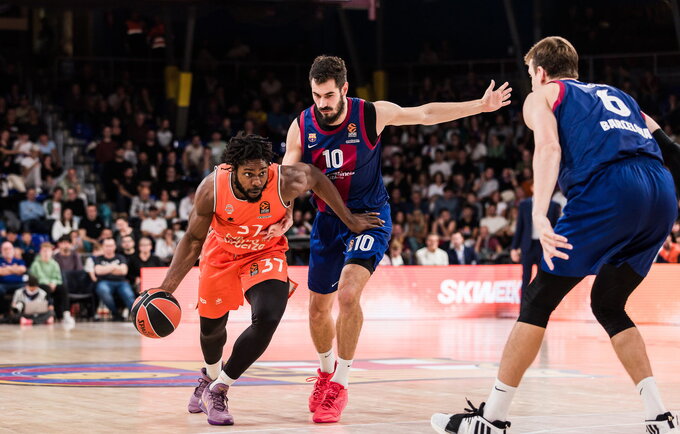S.Ojeleye gali keltis į Barseloną (Scanpix nuotr.)