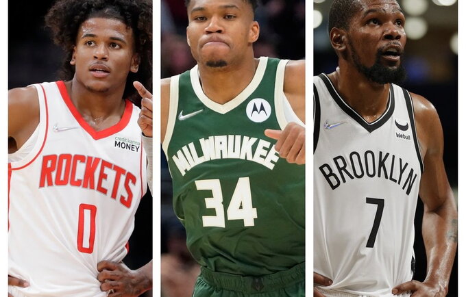 G.Antetokounmpo vėl taikosi į aukščiausius tikslus, bet jis nėra toks vienintelis (Scanpix nuotr.)