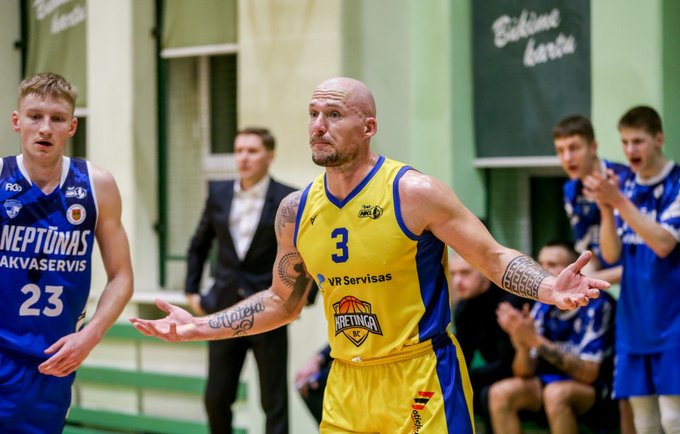 M.Mažeikos forma kiek smuktelėjo (Foto: Matas Baranauskas)