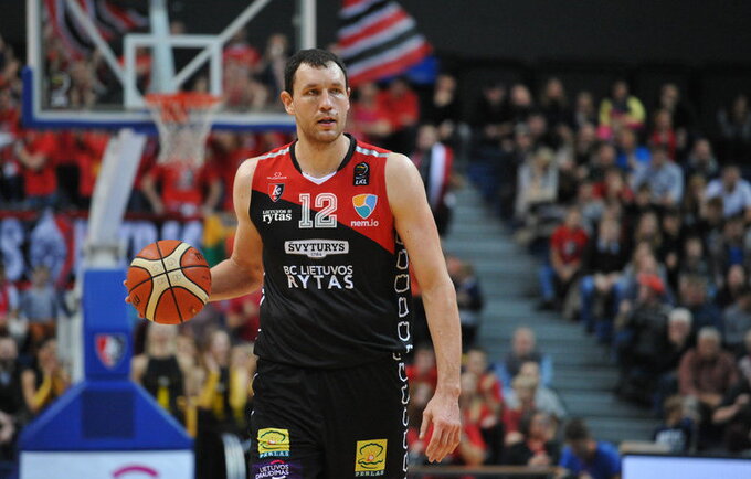 L.Mavrokefalidis pelnė 10 taškų, bet surinko minus 2 naudingumo balus (Rokas Lukoševičius, Fotodiena.lt)