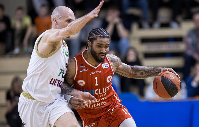 T.J.Starksas yra vienas lyderių Utenoje („Betsafe-LKL“ nuotr.)