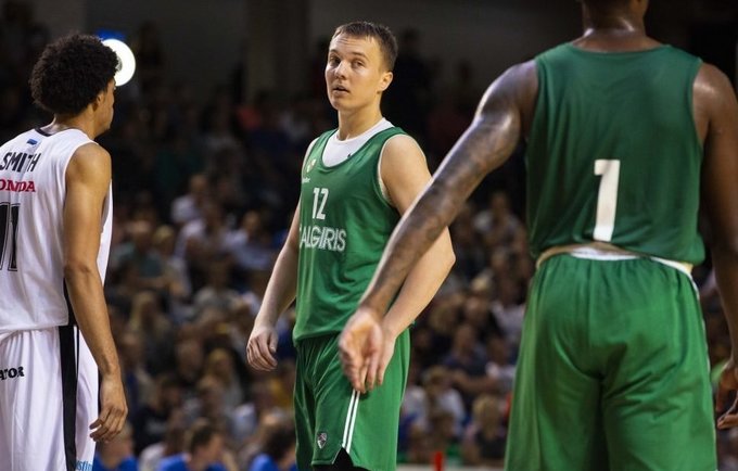 E.Venskus pelnė 17 taškų (www.zalgiris.lt nuotr.)