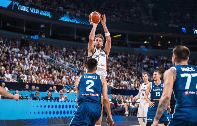 M.Wagneris išvedė vokiečius į pusfinalį (FIBA nuotr.)