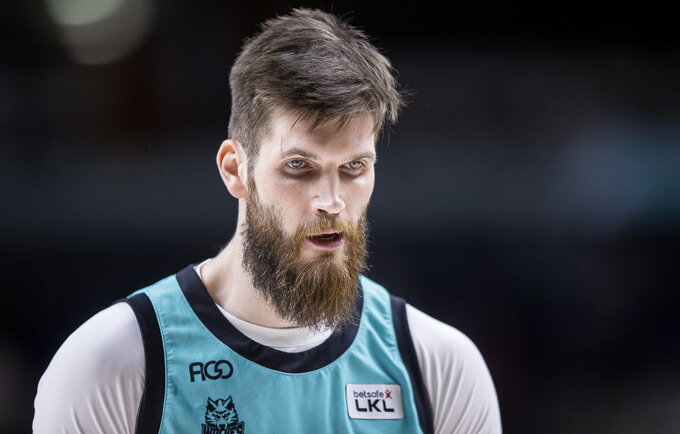 R.Miniotas pasiilgo krepšinio („Betsafe-LKL“ nuotr.)