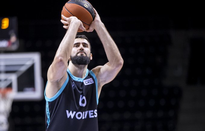 E.Žukauskas laukia palaikymo Vilniuje (LKL nuotr.)