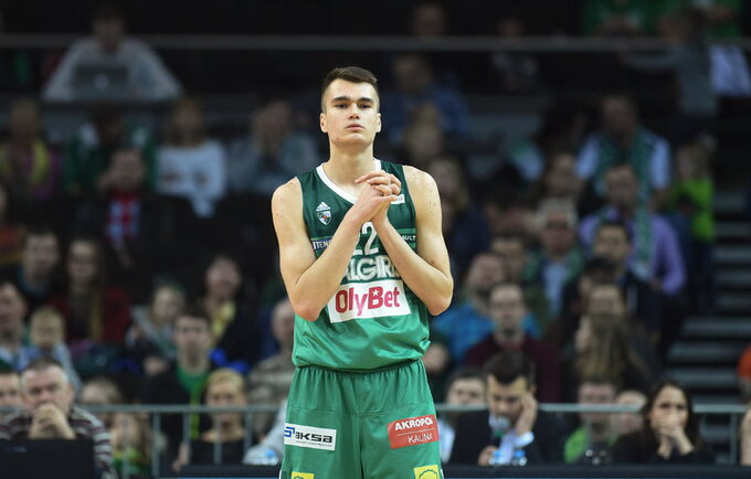 G.Masiulis yra žaidėjas, kuriam galioja dvigubos licencijos amžiaus cenzas (Fotodiena.lt)