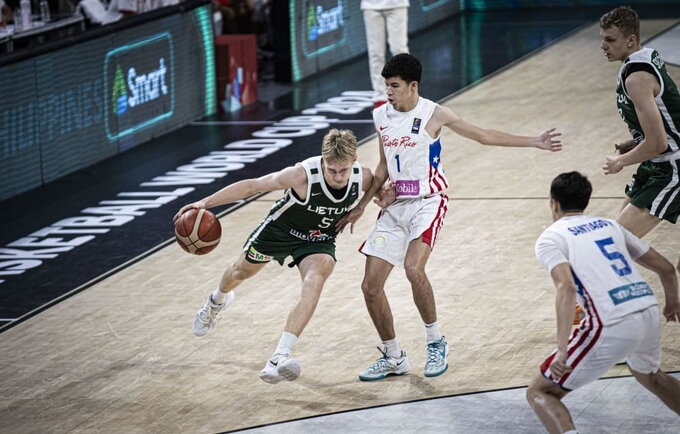 Lietuviai iškovojo penktąją vietą (FIBA nuotr.)