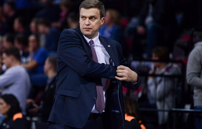 D.Adomaitis sako, kad „Rytas“ pagerinęs žaidimo organizavimą (BNS nuotr.)