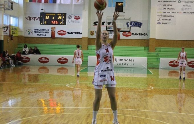 L.Rickevičiūtė grįžo į Marijampolės klubą