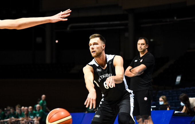 P.Valinskas kalbėjo apie norą žaisti LKL finale (Klubo nuotr.)