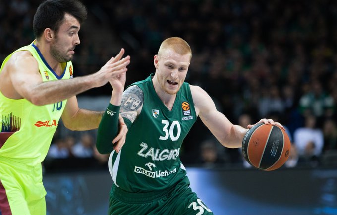 „Žalgirio“ – „Barcelona Lassa“ mačo skaičiai: skirtingi A.White'o akcentai, vietomis pažaboti katalonai ir gynėjų laukimas