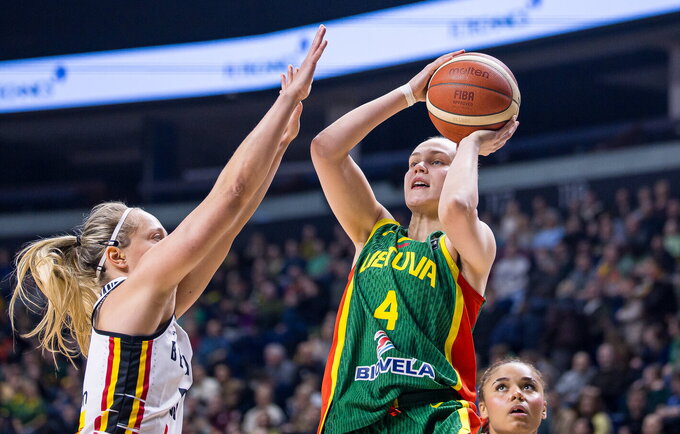 J.Jocytė pelnė 22 taškus (R.Lukoševičiaus nuotr.)