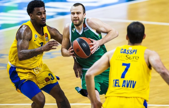 „Žalgirio“ – „Maccabi“ mačo skaičiai: pralaimėjimų serija, antirekordinis L.Lekavičius ir vėl ryškus P.Jankūnas