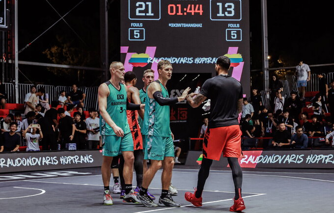 Lietuviai tvirtai laimėjo lemiamą mačą (FIBA nuotr.)