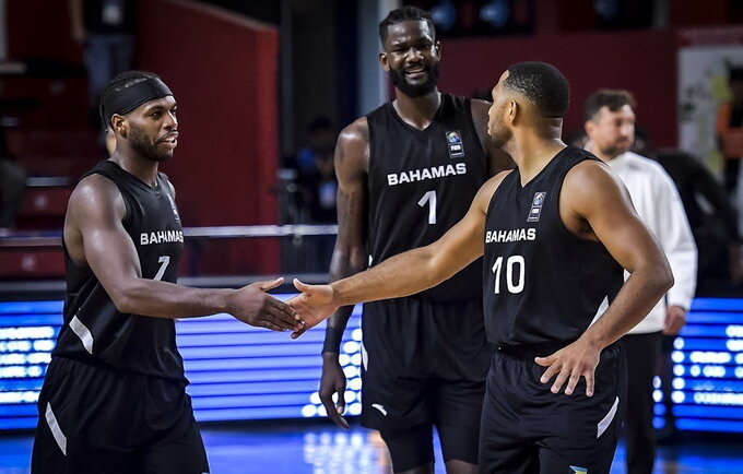Bahamų lyderiai iš NBA turėtų spindėti atrankoje (FIBA nuotr.)