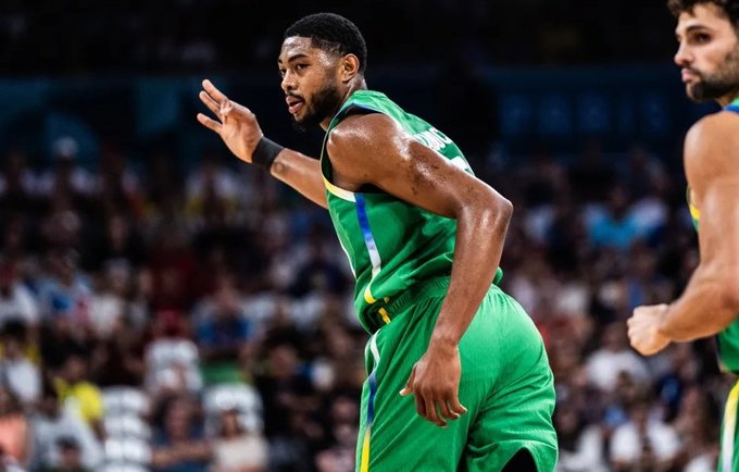 B.Caboclo palieka Belgradą (FIBA nuotr.)