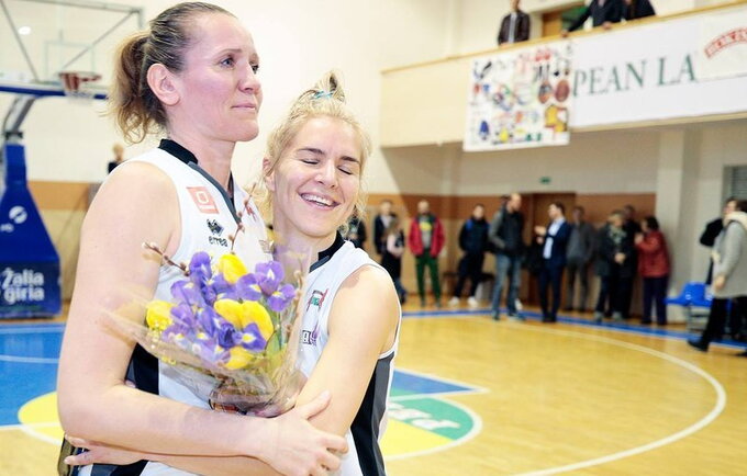 V.Kuktienė baigė karjerą (Foto: Augustas Didžgalvis)