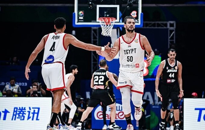Šis duetas vedė į pergalę Egiptą (FIBA nuotr.)