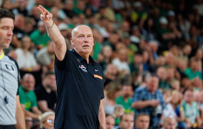 R.Kurtinaitis lieka dirbti rinktinėje (BNS nuotr.)