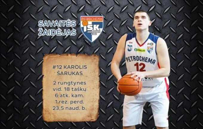 K.Šarukas šį sezoną labiau pasitiki savimi (Organizatorių nuotr.)