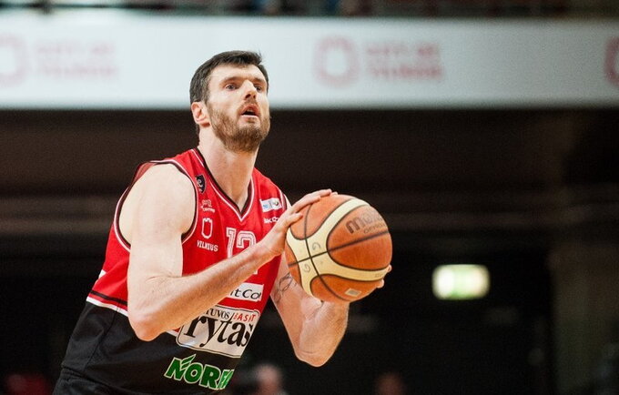 K.Lavrinovičius LKL žaidžia vos po 15 minučių, bet spėja užfiksuoti pavydėtiną statistiką (Fotodiena.lt)