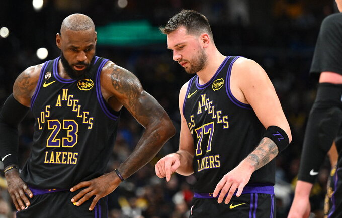„Lakers“ lyderiai buvo nesulaikomi (Scanpix nuotr.)