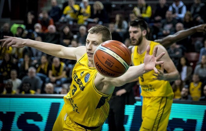 D.Sabeckis šiame mače nemetė į krepšį (FIBA Europe nuotr.)