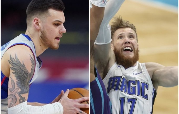 Sezoną NBA baigė du lietuviai (Scanpix nuotr.)