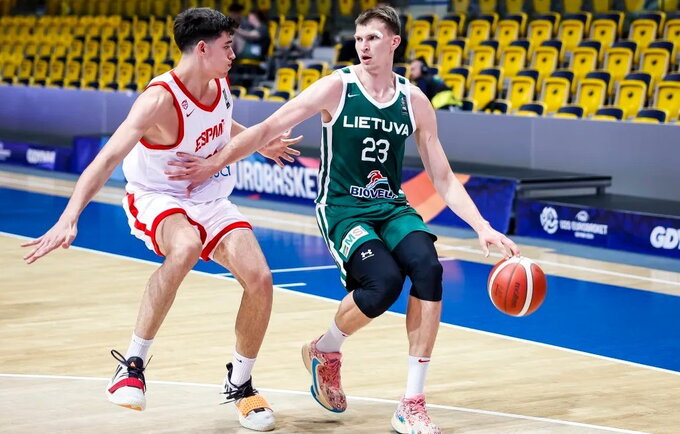 P.Murauskas vedė komandą į pergalę (FIBA nuotr.)