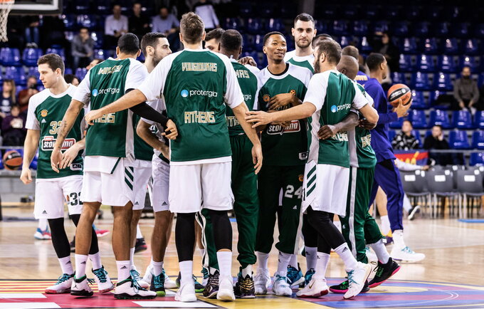 „Panathinaikos“ gali švęsti titulą (Scanpix nuotr.)