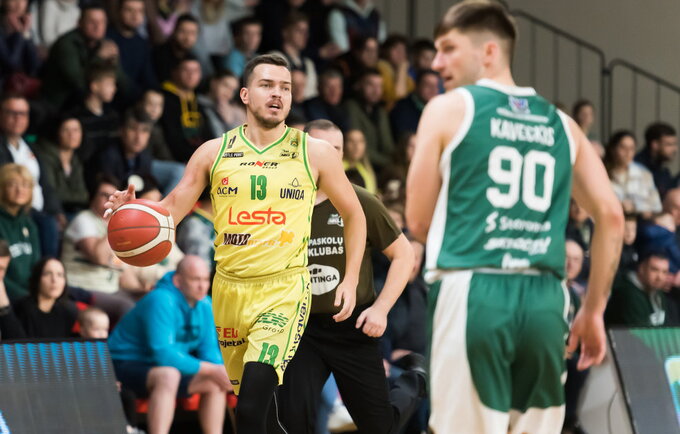 K.Babkauskas taškais nepasižymėjo (Dainius Lukšta, NKL)