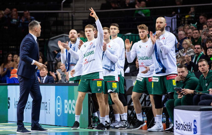 „Žalgiris“ susižėrė 555 tūkst. eurų (BNS nuotr.)