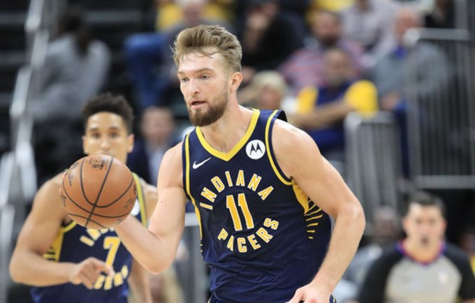 D.Sabonis ir toliau demonstruoja galingą žaidimą (Scanpix nuotr.)