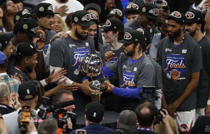 „Knicks“ tapo geriausiais Rytuose (EPA-ELTA nuotr.)