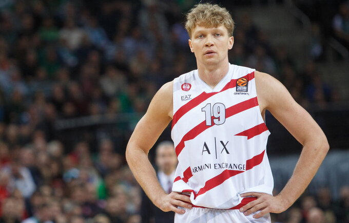 M.Kuzminskas pelnė 5 taškus (BNS nuotr.)