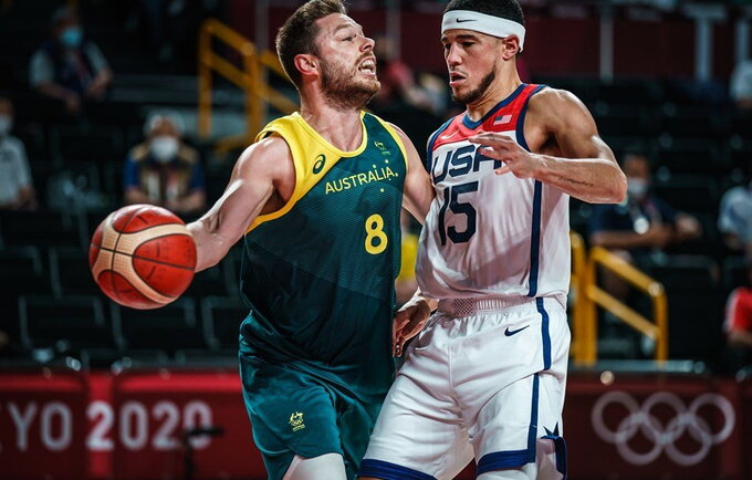 M.Dellavedova grįžta į NBA (FIBA nuotr.)