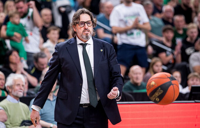 A.Trinchieri keliasi į Graikiją (Foto: Rokas Lukoševičius)