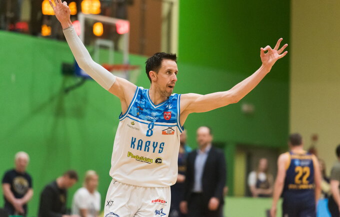 M.Lukauskis buvo arti dvigubo dublio (Foto: NKL)