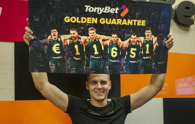 TonyBet žaidime panevėžietis laimėjo daugiau nei 40 tūkstančių litų