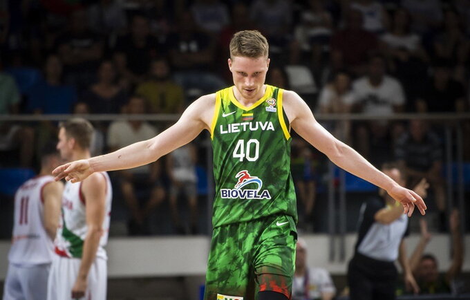 M.Grigonis oficialiai papildė ekipą (FIBA nuotr.)