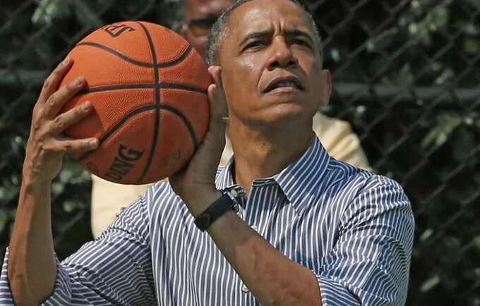 B.Obama jaunystėje aktyviai propagavo krepšinį