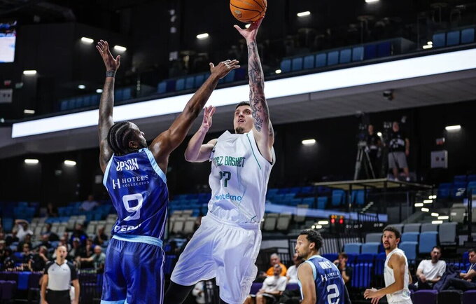 P.Danusevičius liko be pergalės (FIBA nuotr.)