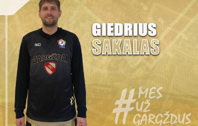 G.Sakalas žais Gargžduose