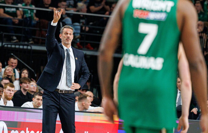 J.Golemacas apžvelgė rungtynes (BNS nuotr.)