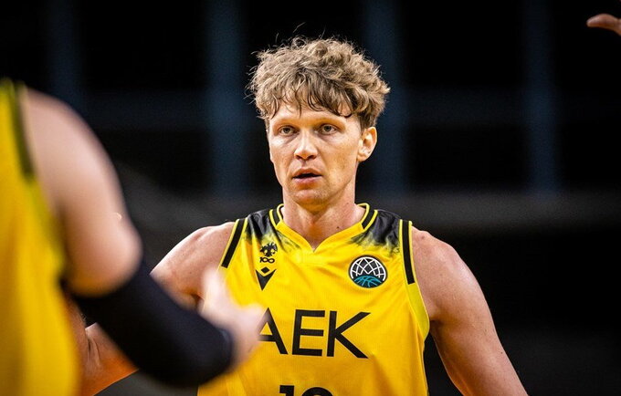 M.Kuzminskas lieka AEK gretose (FIBA Europe nuotr.)
